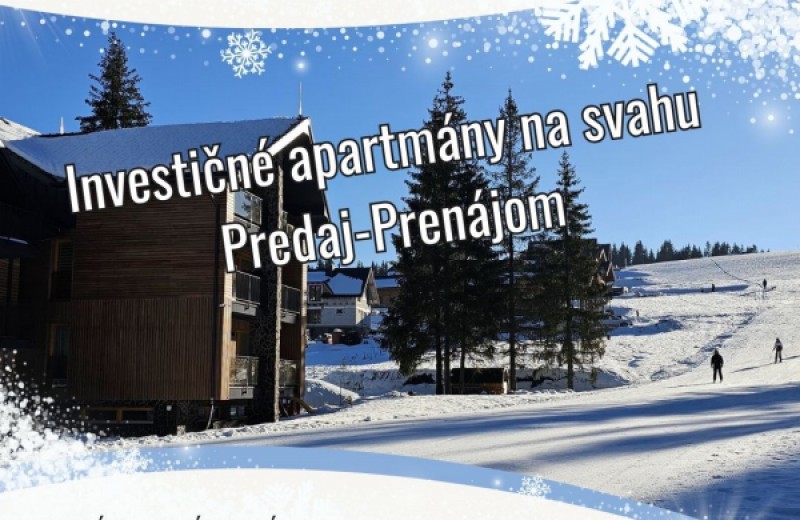 Predaj apartmánov
